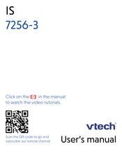VTech IS7256-3 User Manual