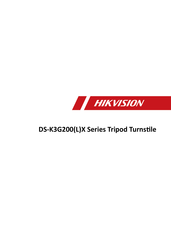 HIKVISION DS-K3G200LX-R/Pg-Dm55 Manual