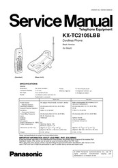 Panasonic KX-TC2105LBB Service Manual