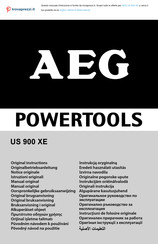 AEG US 900 XE Original Instructions Manual