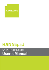 Hannspree HANNSpad SN1ATP1 User Manual