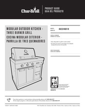 Char-Broil 463246018 Product Manual