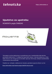Rowenta DW6040 Manual