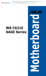Asus WS C621E SAGE Series Manual