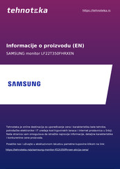 Samsung LF22T350FHRXEN User Manual