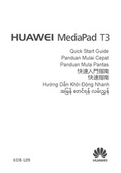 Huawei KOB-L09 Quick Start Manual