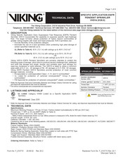 Viking VK514 Technical Data Manual