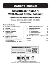 Tripp Lite SmartRack SRN4G12U Owner's Manual