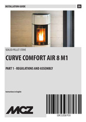 MCZ CURVE COMFORT AIR 8 M1 Installation Manual
