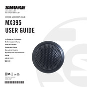 Shure Microflex MX395B/O-LED User Manual
