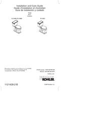 Kohler K-11460 Installation And Care Manual