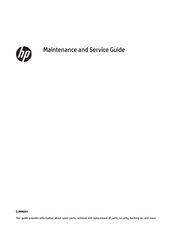 HP Victus Maintenance And Service Manual