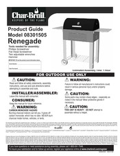 Char-Broil Renegade 08301505 Product Manual