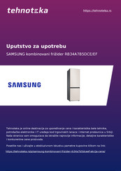 Samsung RL36T Series User Manual