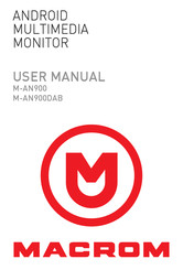 Macrom M-AN900DAB User Manual