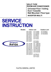 Fujitsu AR 18LUAD Series Service Instruction