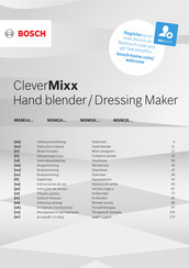 Bosch iPer com MAX MSM14 Series Instruction Manual