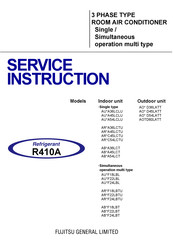 Fujitsu AOTD60LATT Service Instruction