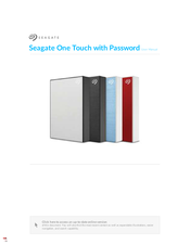 Seagate One Touch with Password User Manual
