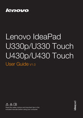 Lenovo U430p User Manual