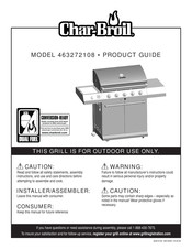 Char-Broil 463272108 Product Manual