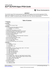 Texas Instruments DLPLCRC910EVM User Manual