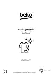 Beko WTV8716XAST User Manual