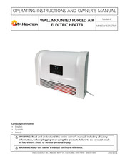 Mr. Heater MHBEW150FATRW Operating Instructions And Owner's Manual