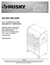 Husky HOTC4116B13S Use And Care Manual