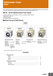 Omron H3CR-H8RL Manual