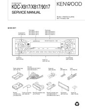 Kenwood KDC-X917 Service Manual