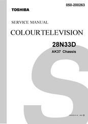 Toshiba 28N33D Service Manual