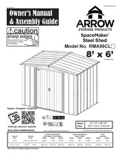 Arrow Storage Products ENFRGE-01JS Owner's Manual & Assembly Manual