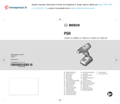 Bosch PSR 180 LI-8 Original Instructions Manual