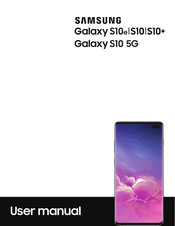 Samsung Galaxy S10 5G User Manual