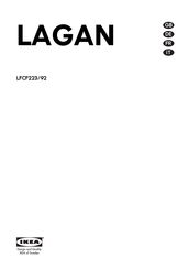 IKEA LAGAN LFCF223/92 Manual