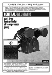 Central Pneumatic 67698 Owner's Manual