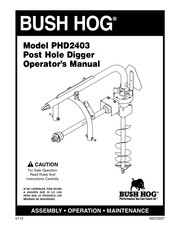 Bush Hog PHD2403 Operator's Manual