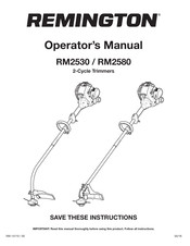 Remington RM2530 Operator's Manual