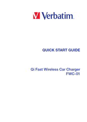 Verbatim FWC-01 Quick Start Manual