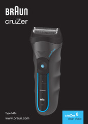 Braun cruZer 6 clean shave Manual