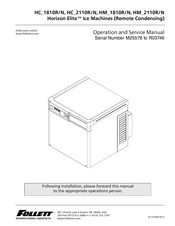 Follett R03746 Operation And Service Manual