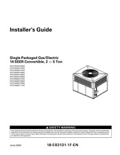 Trane 4YCC4042A1060A Installer's Manual
