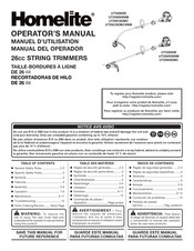 Homelite UT33600VNM Operator's Manual