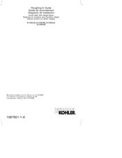 Kohler K-1195-LA Roughing-In Manual