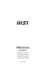 MSI Pro MP241CA User Manual