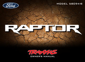 Traxxas Ford RAPTOR Owner's Manual