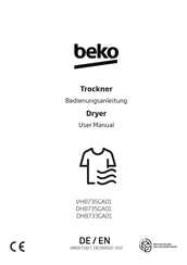 Beko DH8733GA01 User Manual