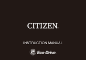 Citizen Avion Blue Instruction Manual