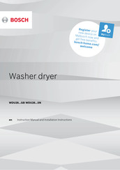 Bosch WDU28 SN Series Instruction Manual And Installation Instructions